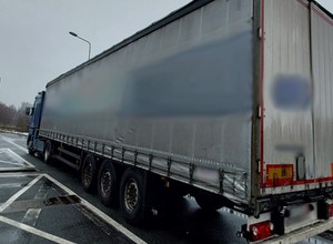 Inspektorzy ITD zatrzymali go drugi raz. "Trytytka" to nie naprawa