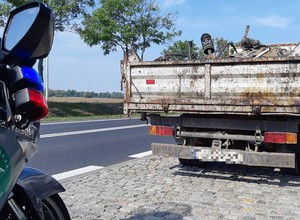 Złom na polskich drogach