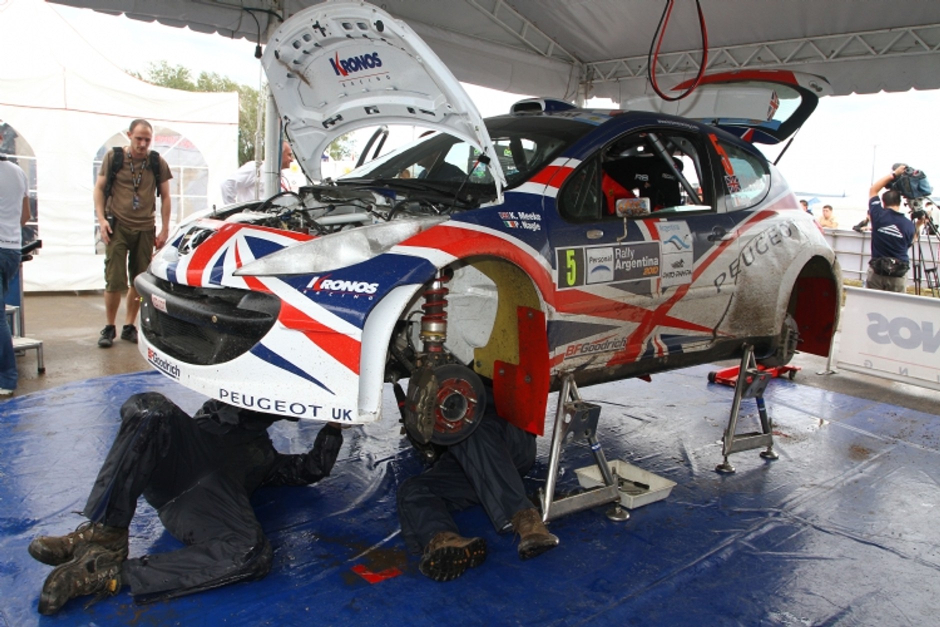 Rajd Argentyny 2010: Hänninen i trzy Fabie S2000 na czele (galeria)