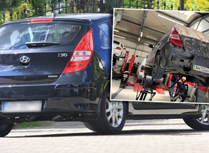 Ostrzelany Hyundai z Mariupola jest już w serwisie. Polacy naprawiają go za darmo