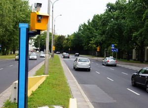 Najskuteczniejszy fotoradar w Polsce stoi niemal w centrum Warszawy