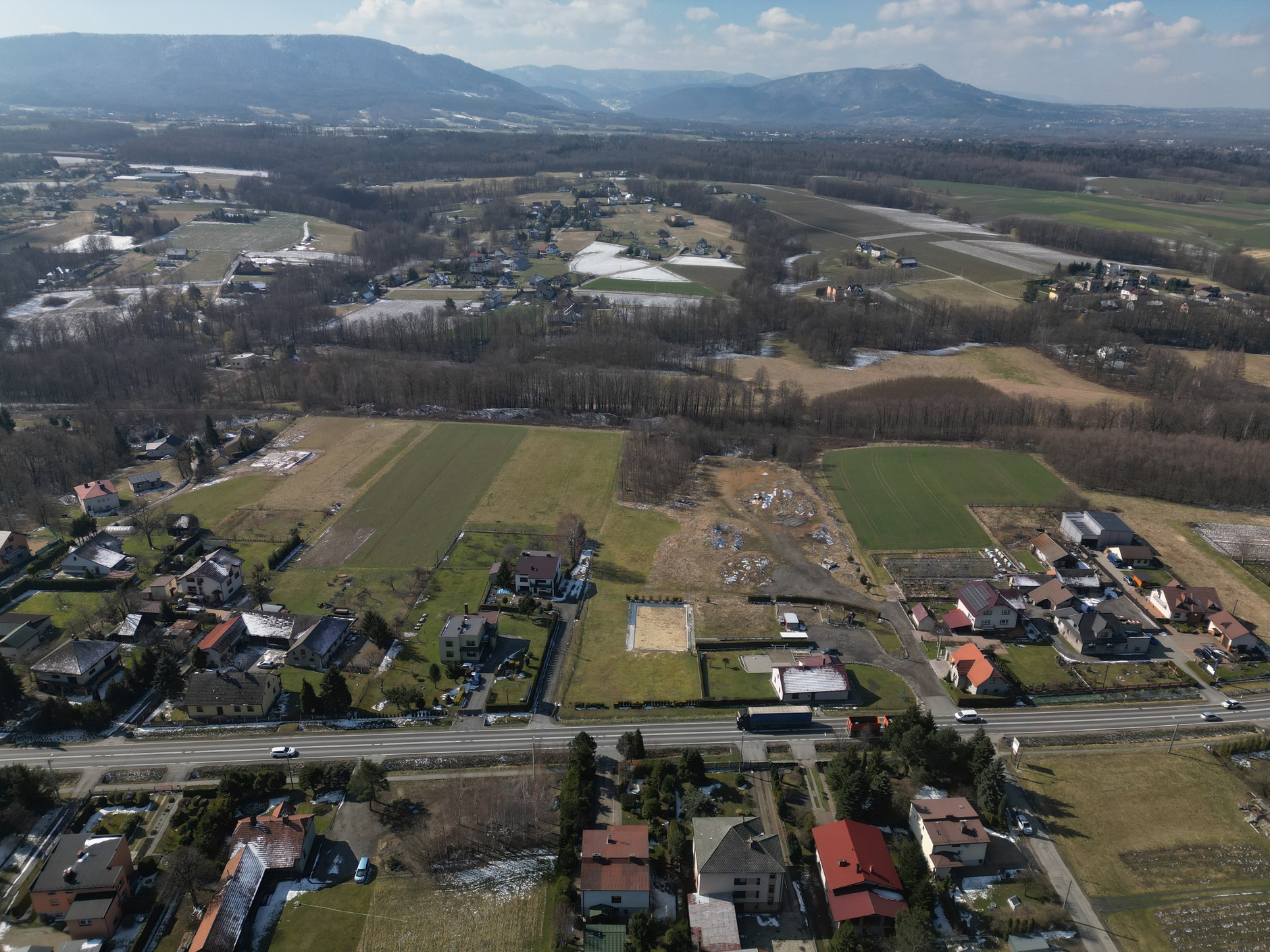 Teren pod budowę węzła Bulowice (S52, BDI)