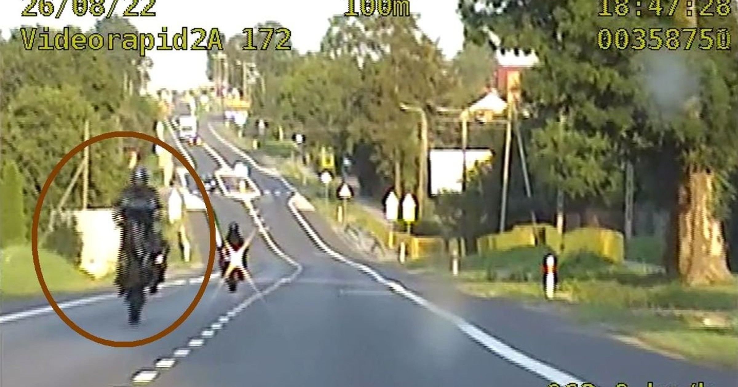 Po trzech miesiącach policja schwytała szarżującego motocyklistę