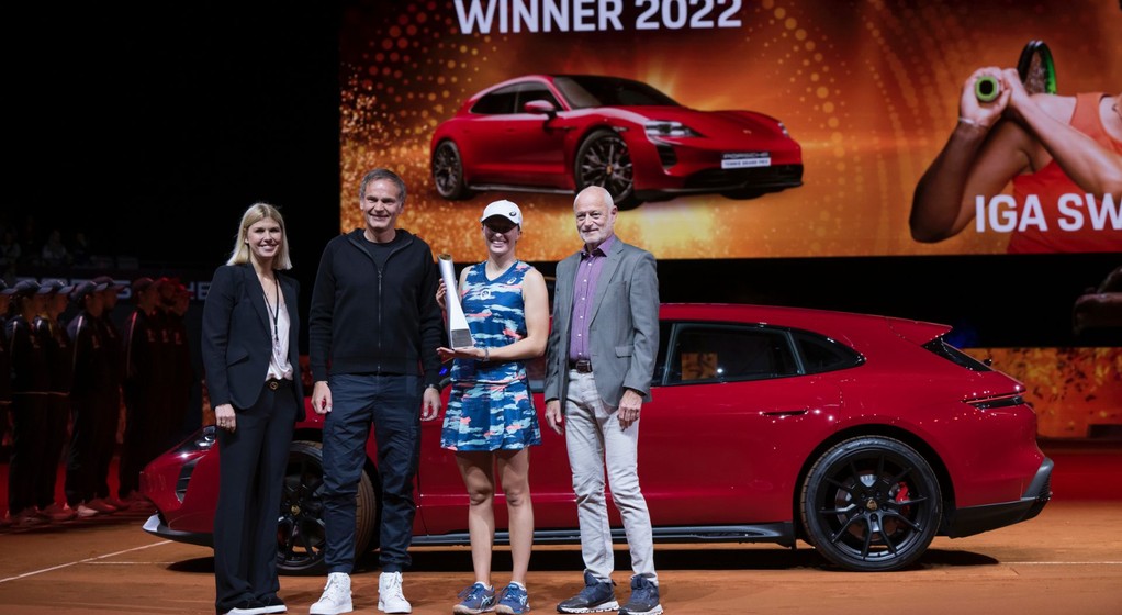 Iga Światek wygrała Porsche