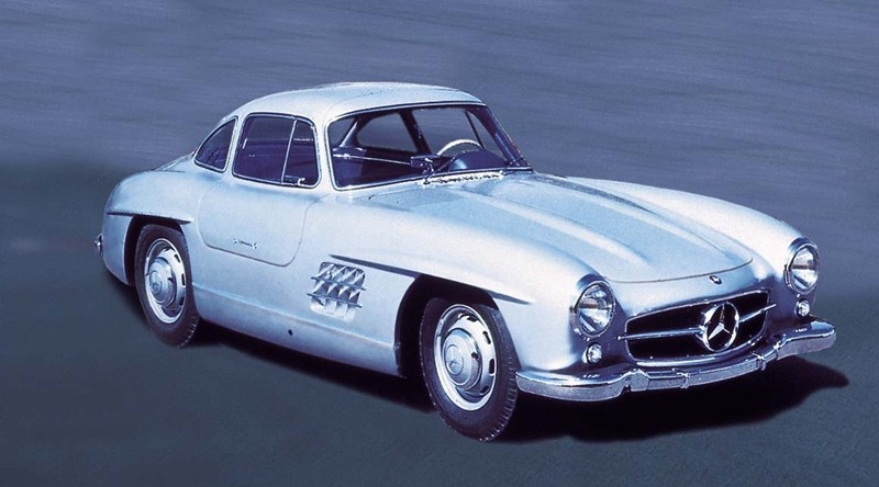 Mercedes 300SL na zdjęciach