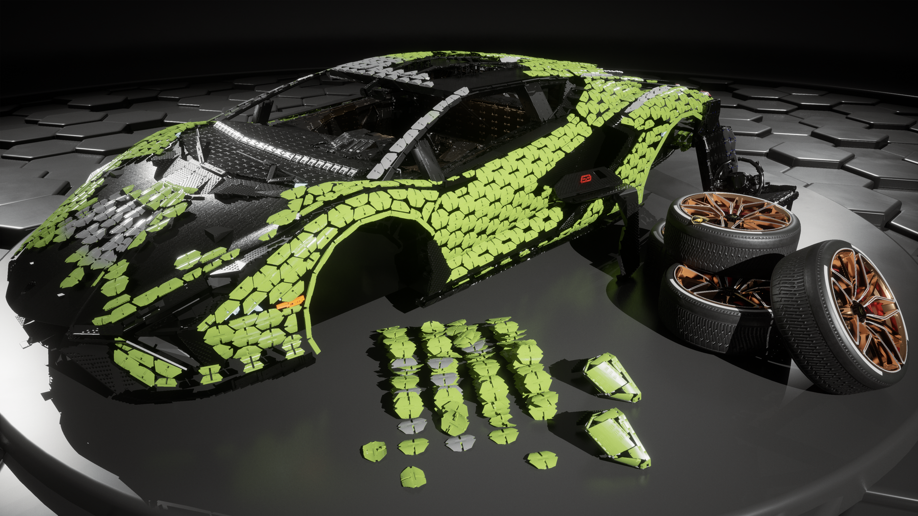 Lamborghini Sián FKP 37 z Lego