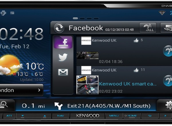 Radio z WiFi i Android 4.0: Kenwood DNN9230