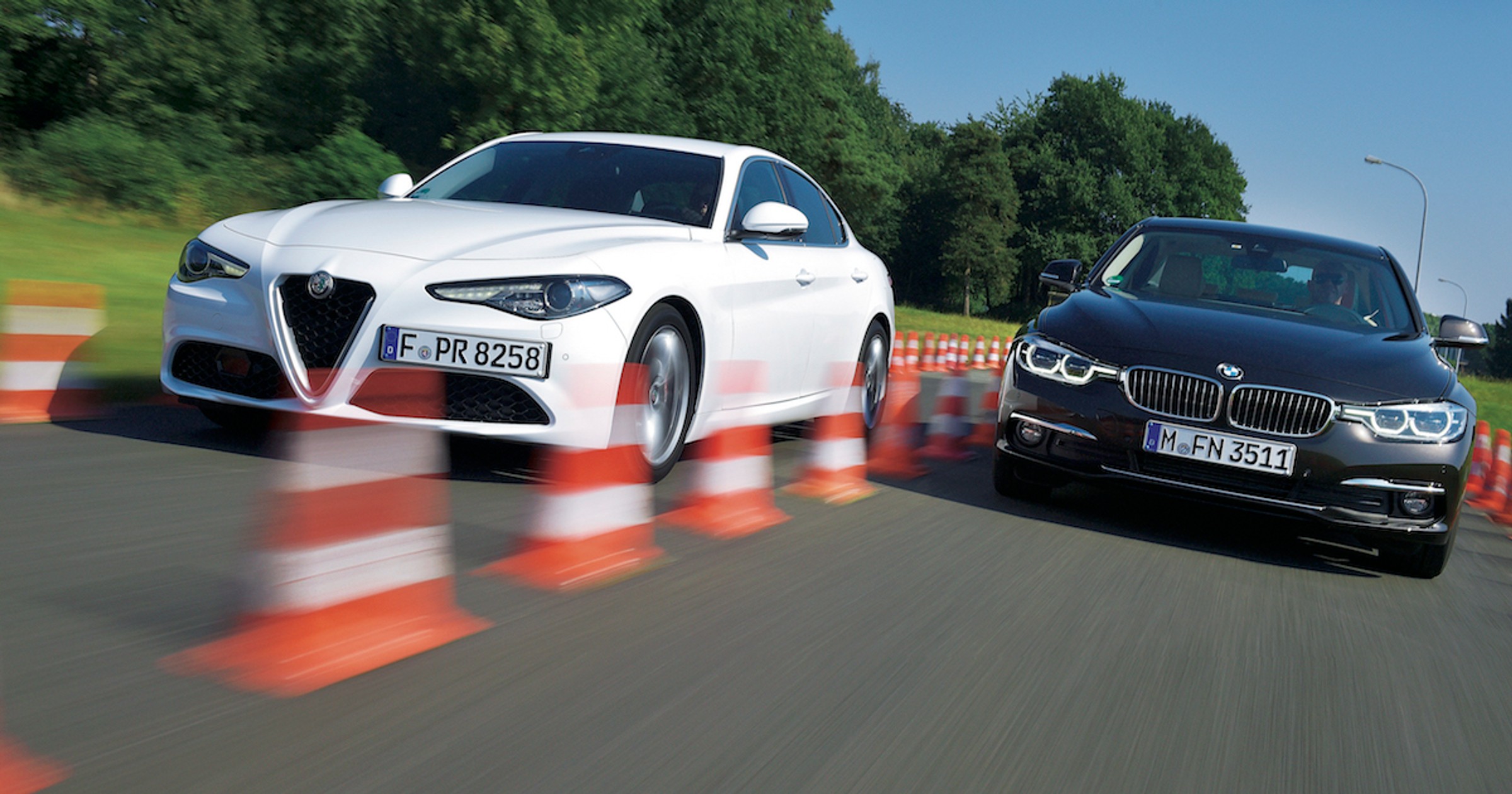Alfa Romeo Giulia kontra BMW serii 3