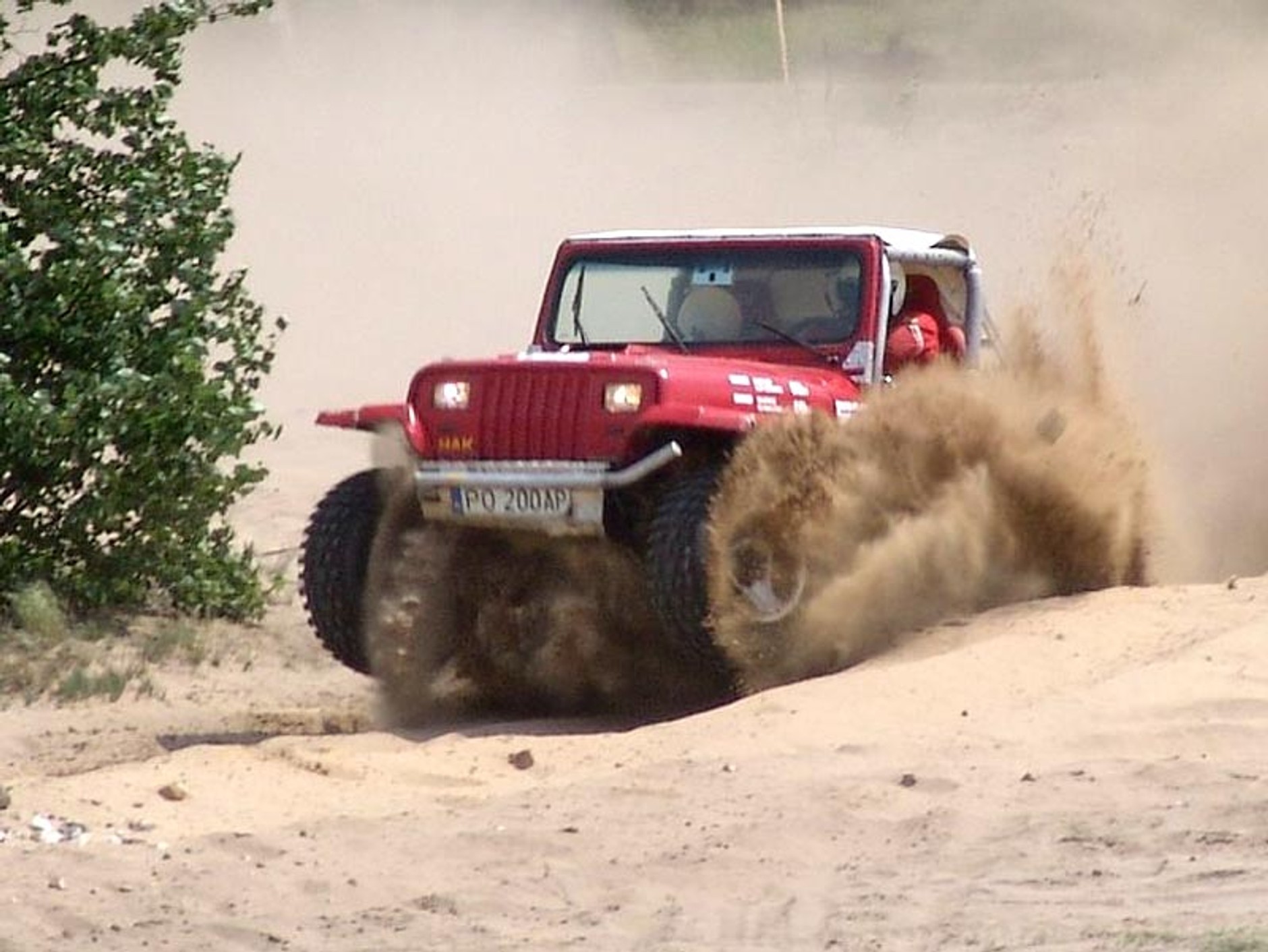 Polskie Safari 2007: w upale i piasku (fotogaleria)