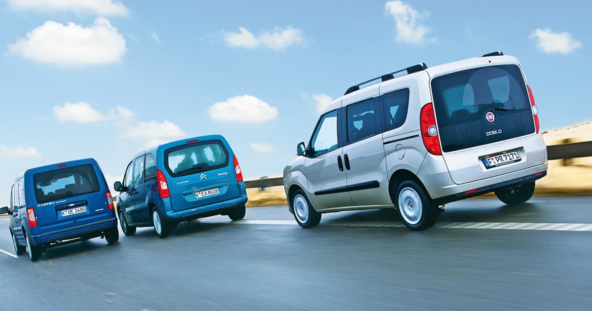 Wielozadaniowcy niczego się nie boją: Ford Tourneo Connect kontra Citroen Berlingo i Fiat Doblo