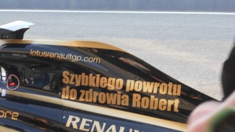 Co zrobili kierowcy Formuły 1 dla Roberta?