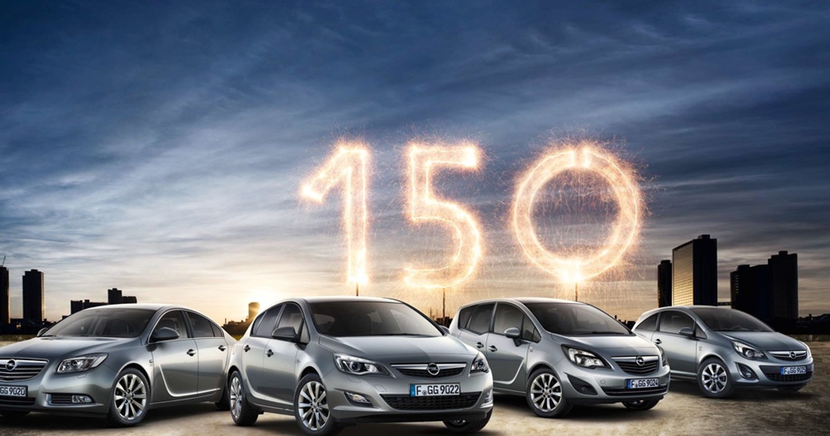 Ople Corsa, Meriva i Astra w jubileuszowych edycjach