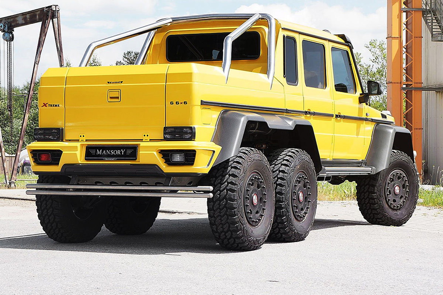 Mercedes-Benz G63 AMG – 840 KM potwór z Mansory