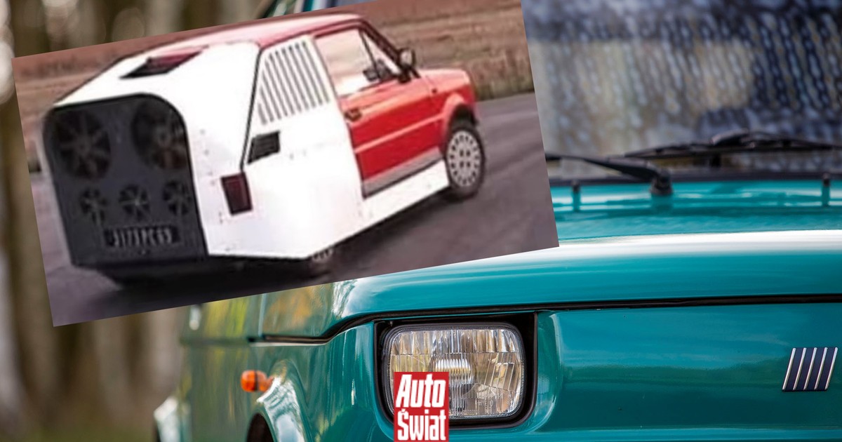 To najbardziej osobliwy Fiat 126 w historii. Naprawdę ma napęd odrzutowy?