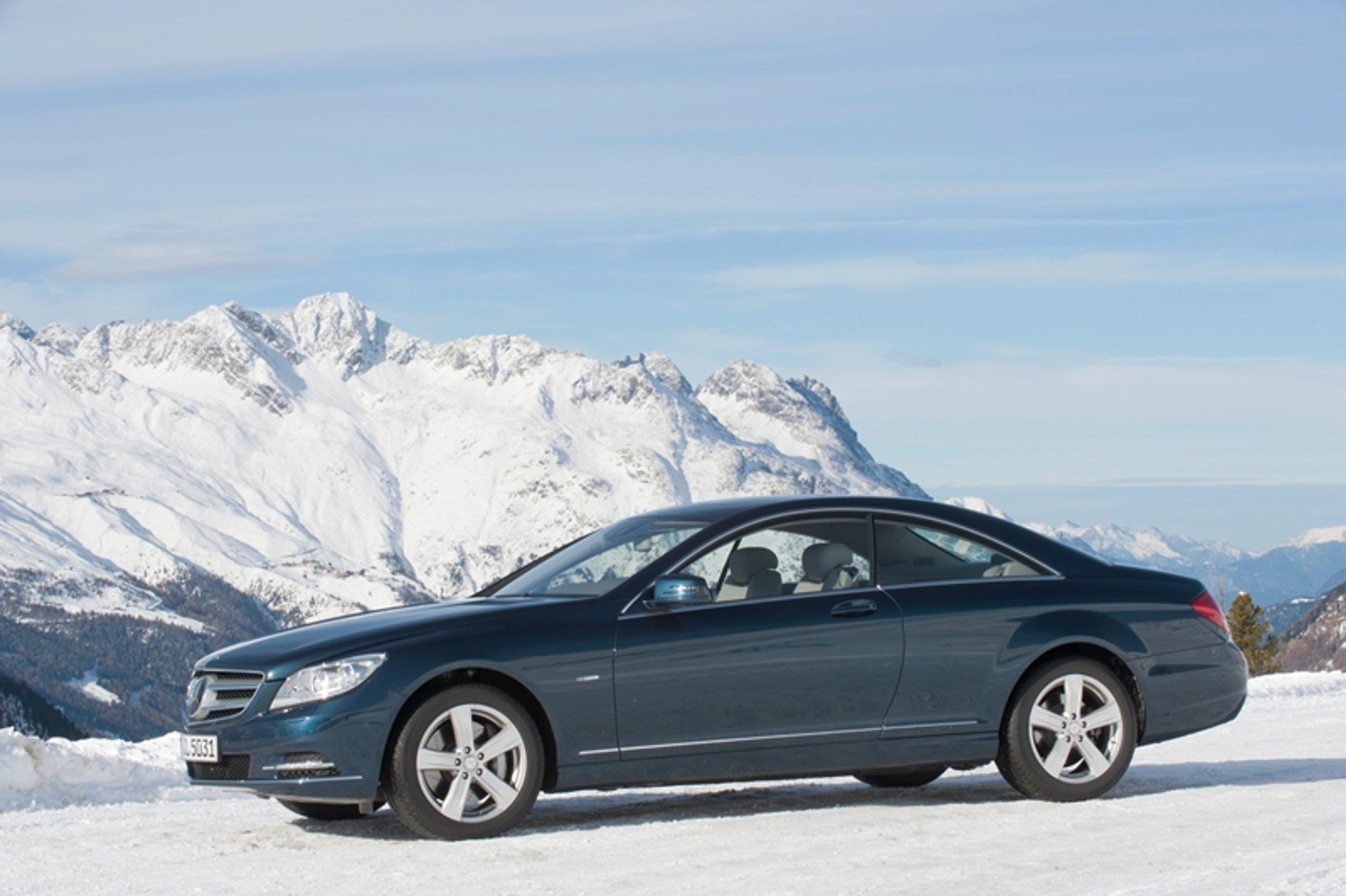 Mercedesy 4x4, duuużo zdjęć, zimą, w ładnej scenerii, ach