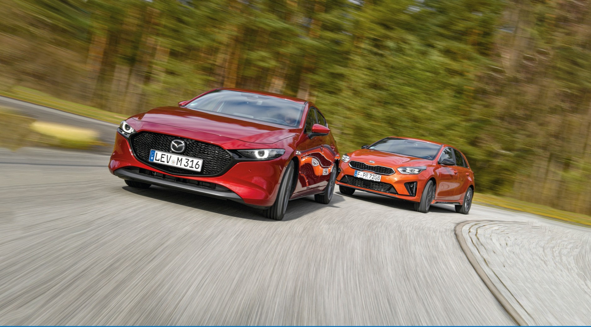 Kia Ceed kontra Mazda 3