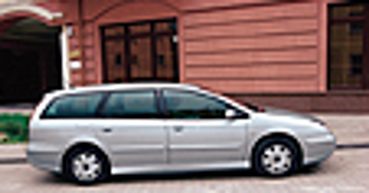 Citroën C5 - Krawężników się nie boi
