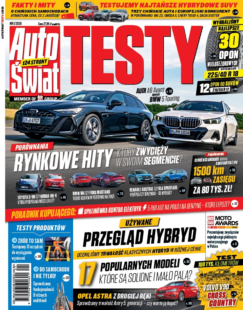 Auto Świat Testy 1/2026