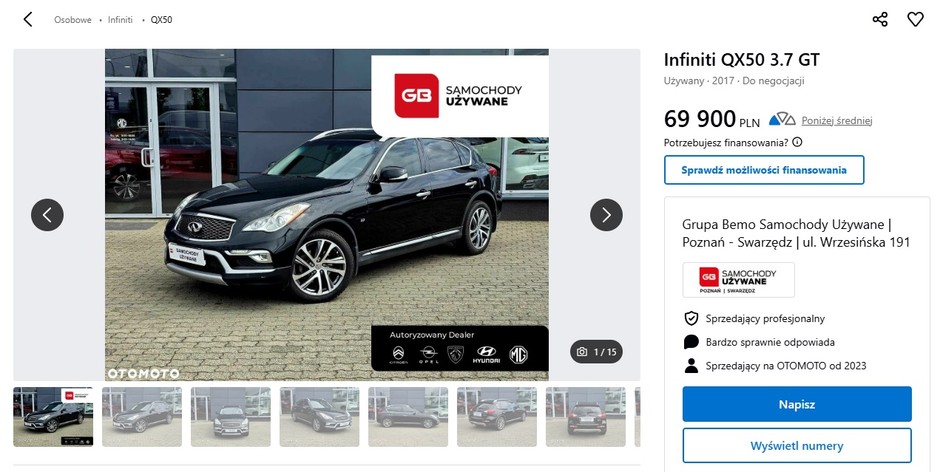 Infiniti QX50