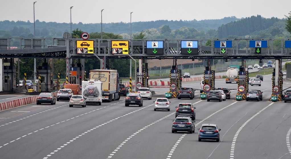 Autostrada A4 - bramki w Balicach