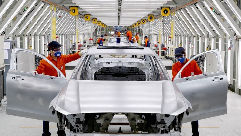 Produkcja Volvo w Chinach