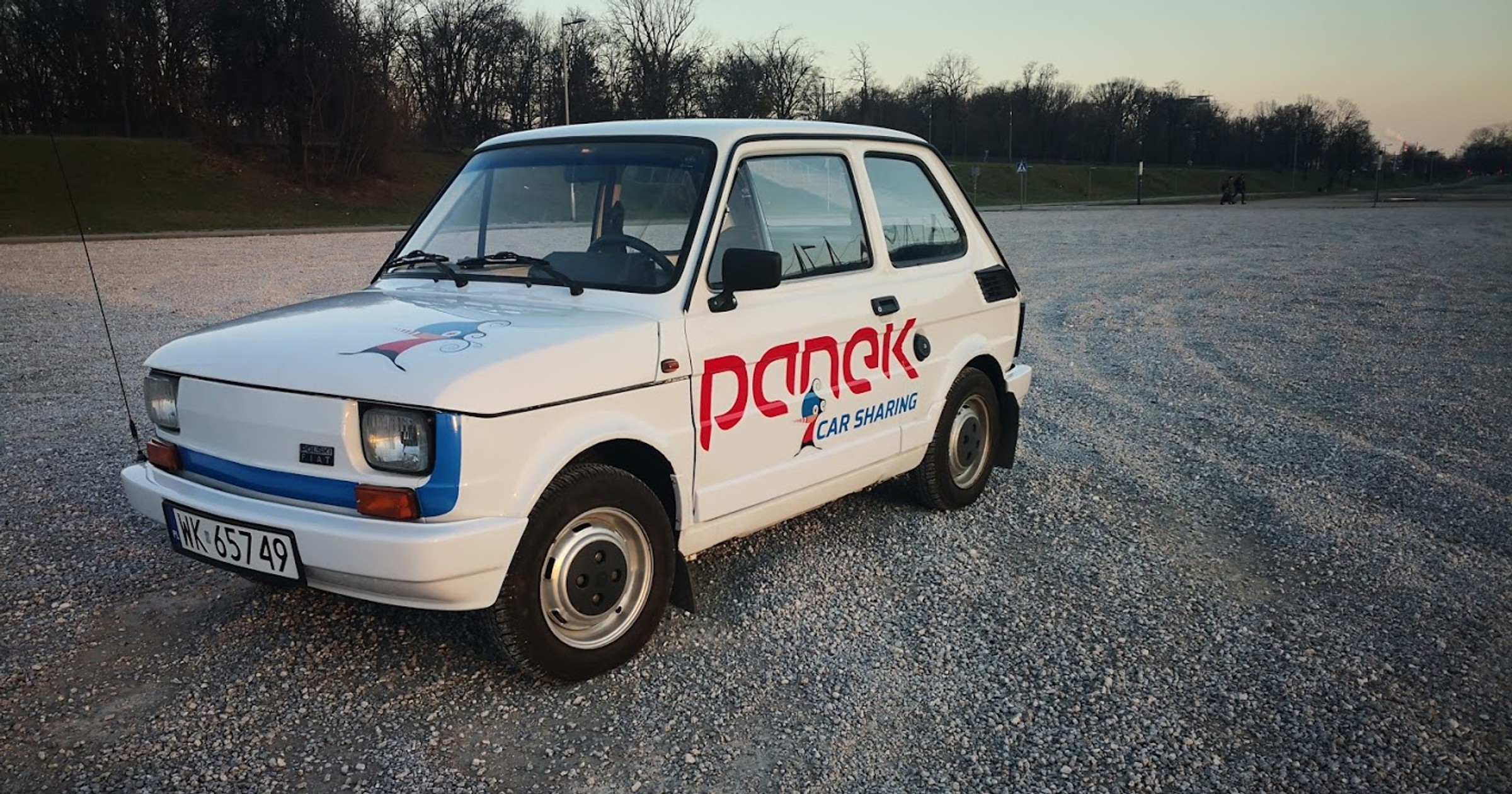 Maluch w wynajmie na minuty... niestety, tylko w Warszawie