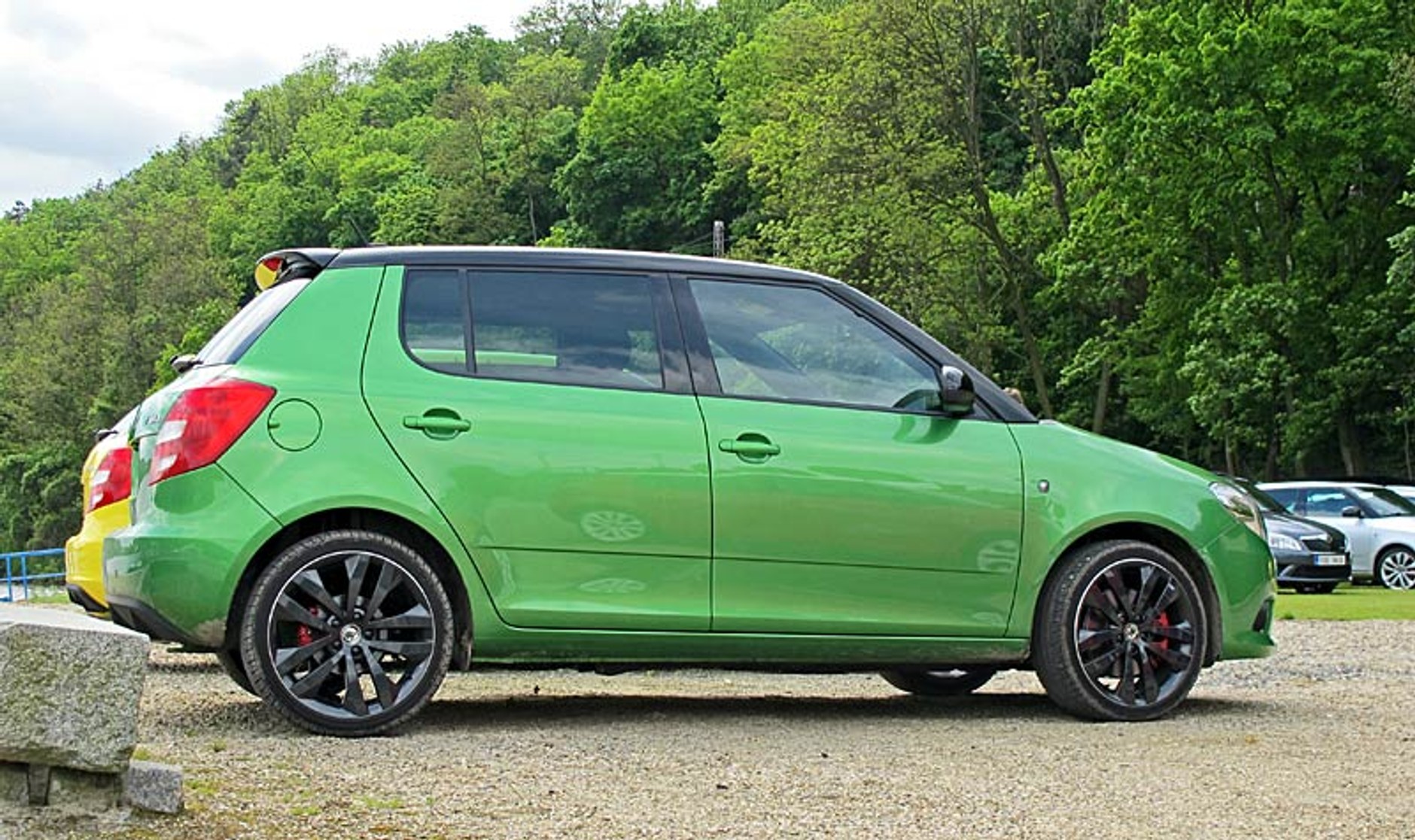 Ostra Fabia RS w akcji