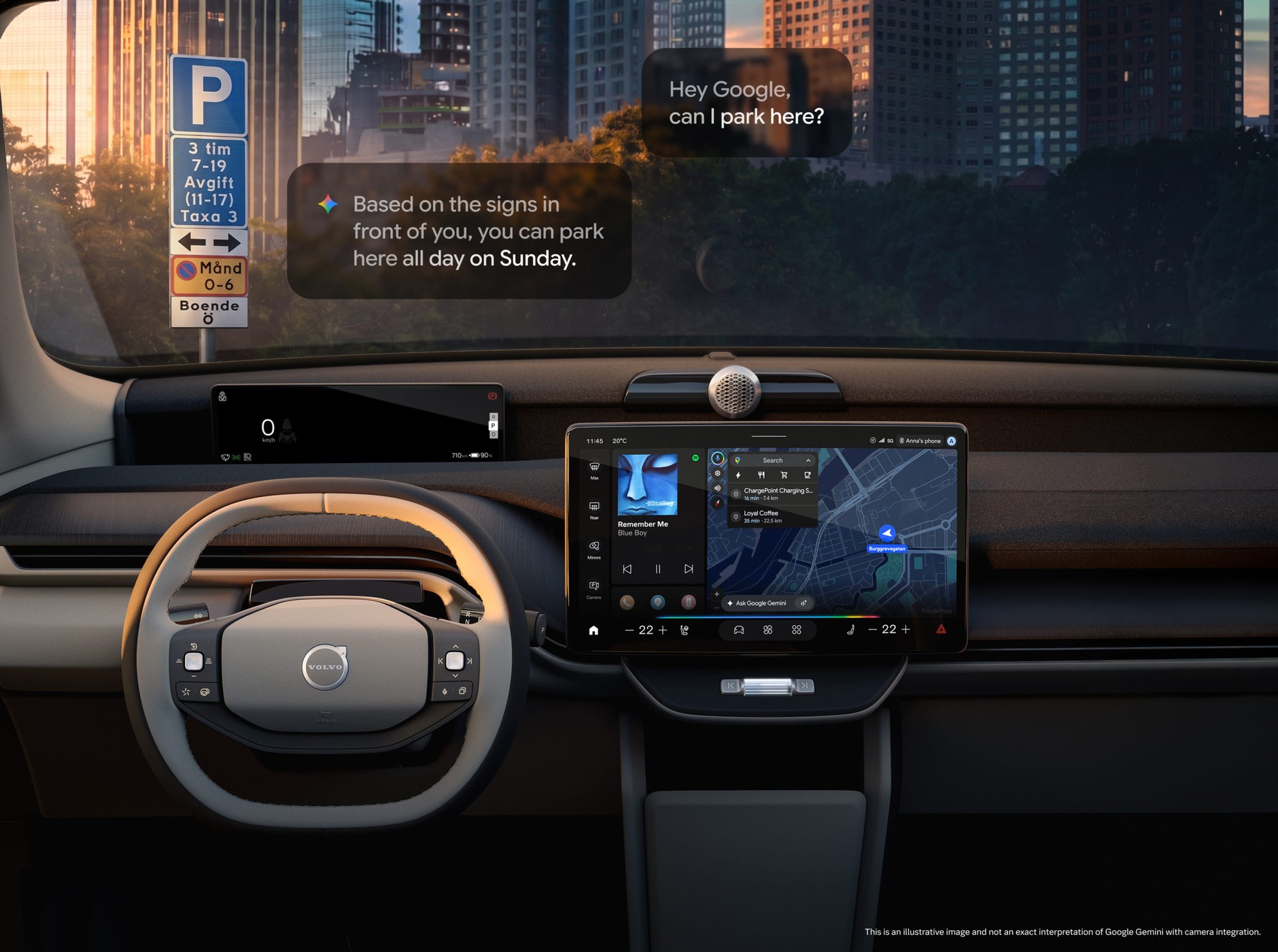 Volvo z funkcję Immersive Navigation z Google Maps