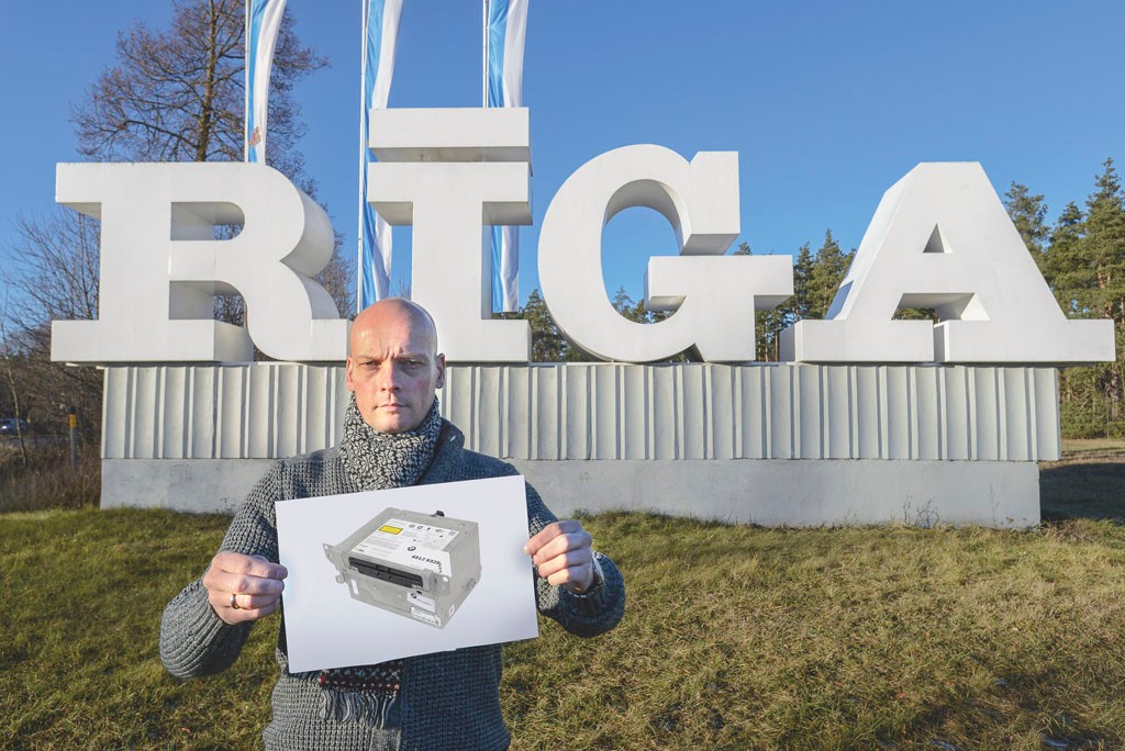 Wygląda na to, żeŁotwa jest dużympunktem przerzutowym w drodze do Chin.