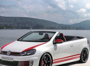 VW Golf Cabrio Austria w Wörthersee