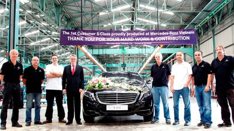 Mercedes klasy S z Wietnamu