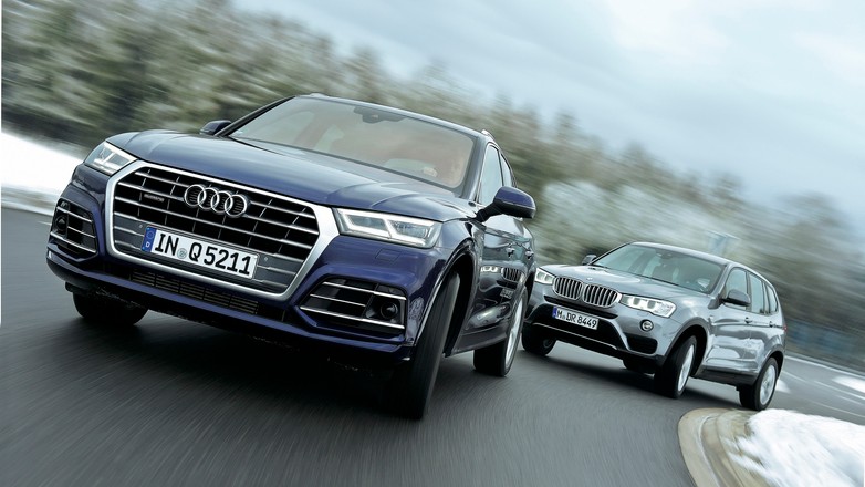Pojedynek multi-kulti: Audi Q5 kontra BMW X3