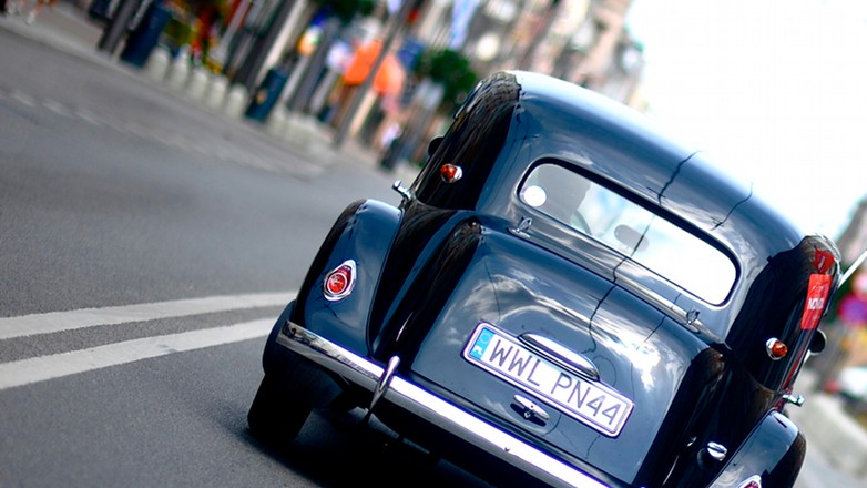 Zabytkowe Citroëny w Olsztynie