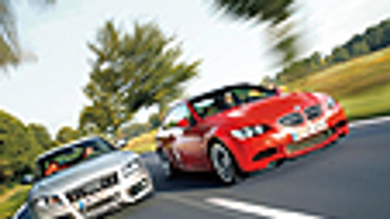 Audi S5 kontra BMW M3 - Gdzie piękność... tam i bestia