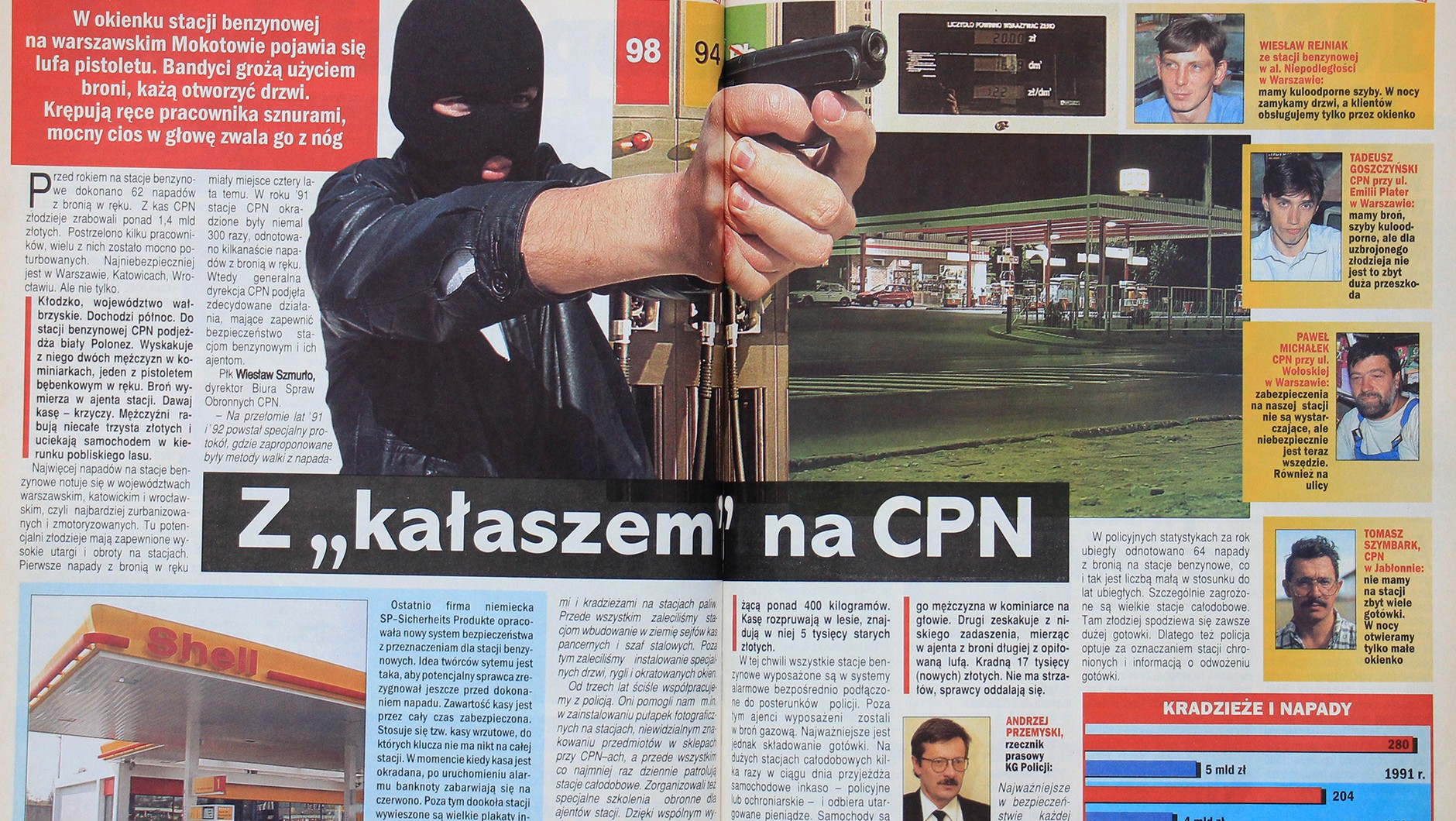 Napady na stacje paliw
