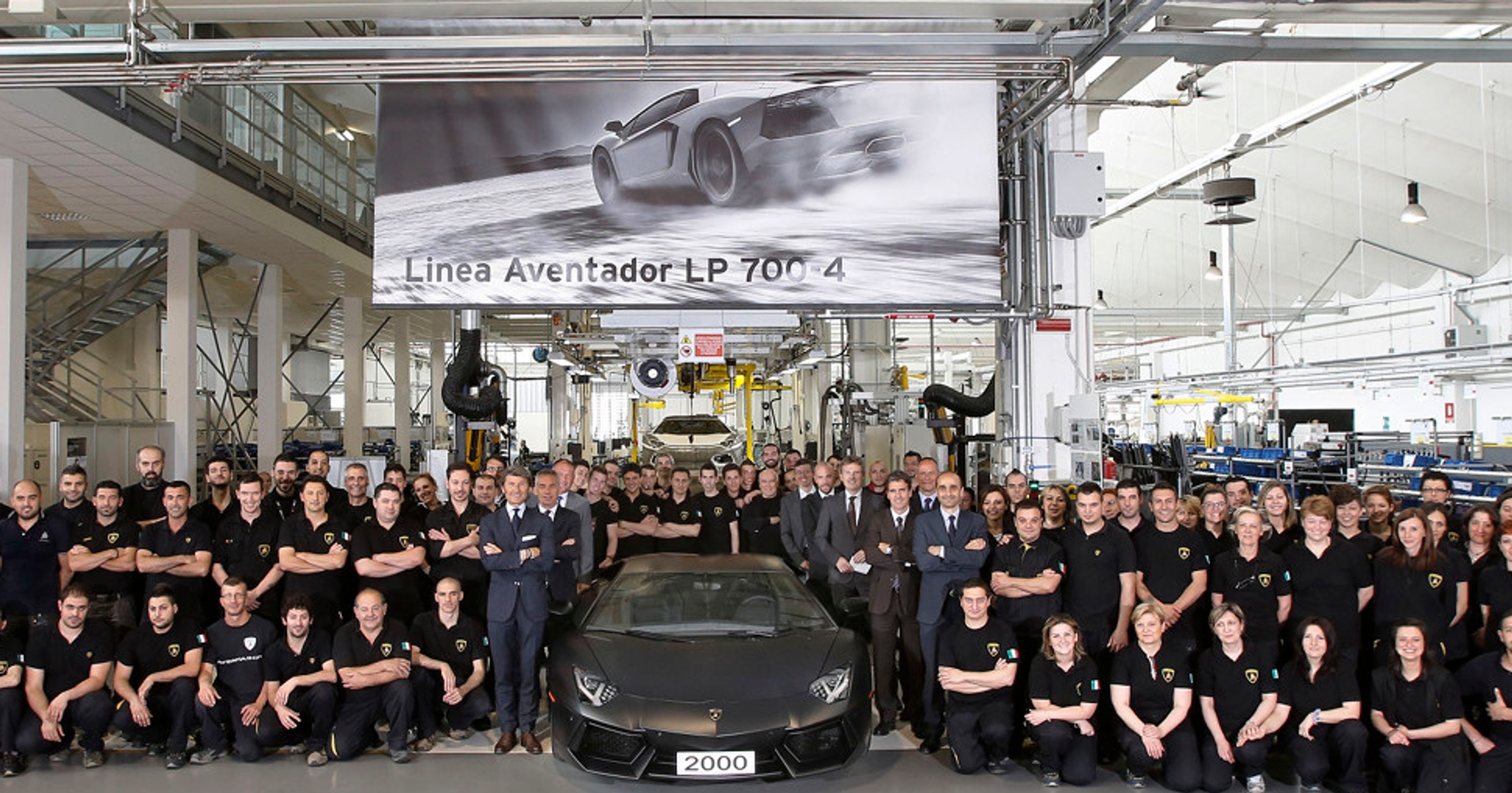 Lamborghini Aventador nr 2000 