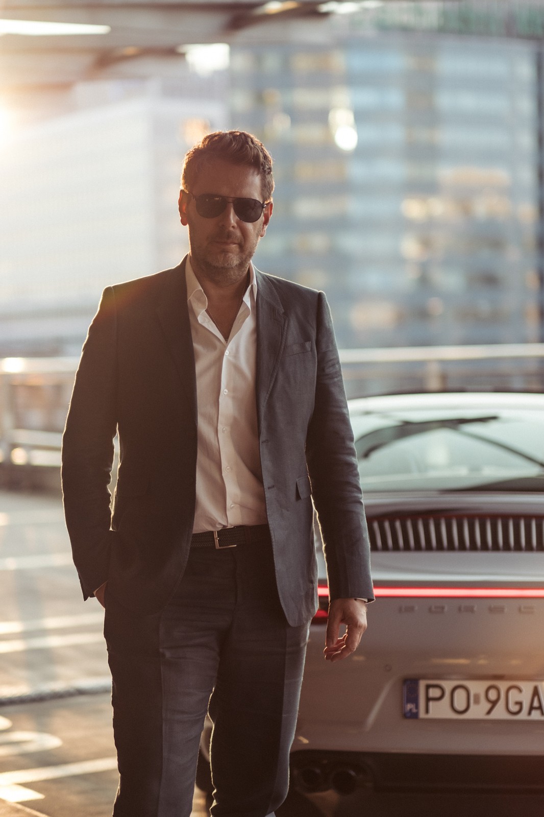 Wojciech Modest Amaro przesiada się do Porsche 911 Targa