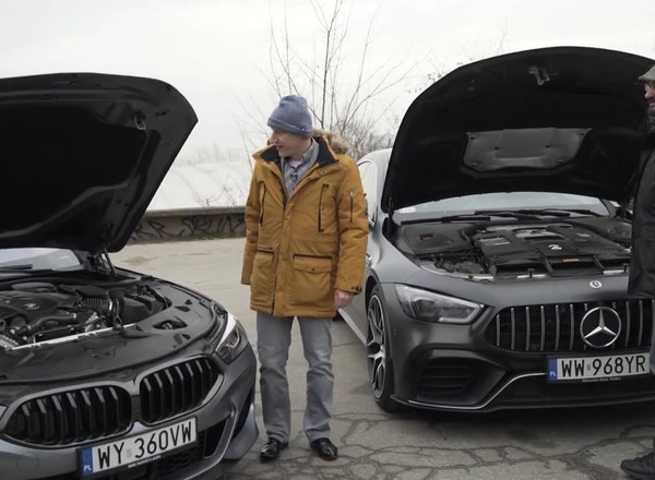 Auta bez ściemy - BMW M850i kontra Mercedes-AMG GT 4-Door Coupe 63 S