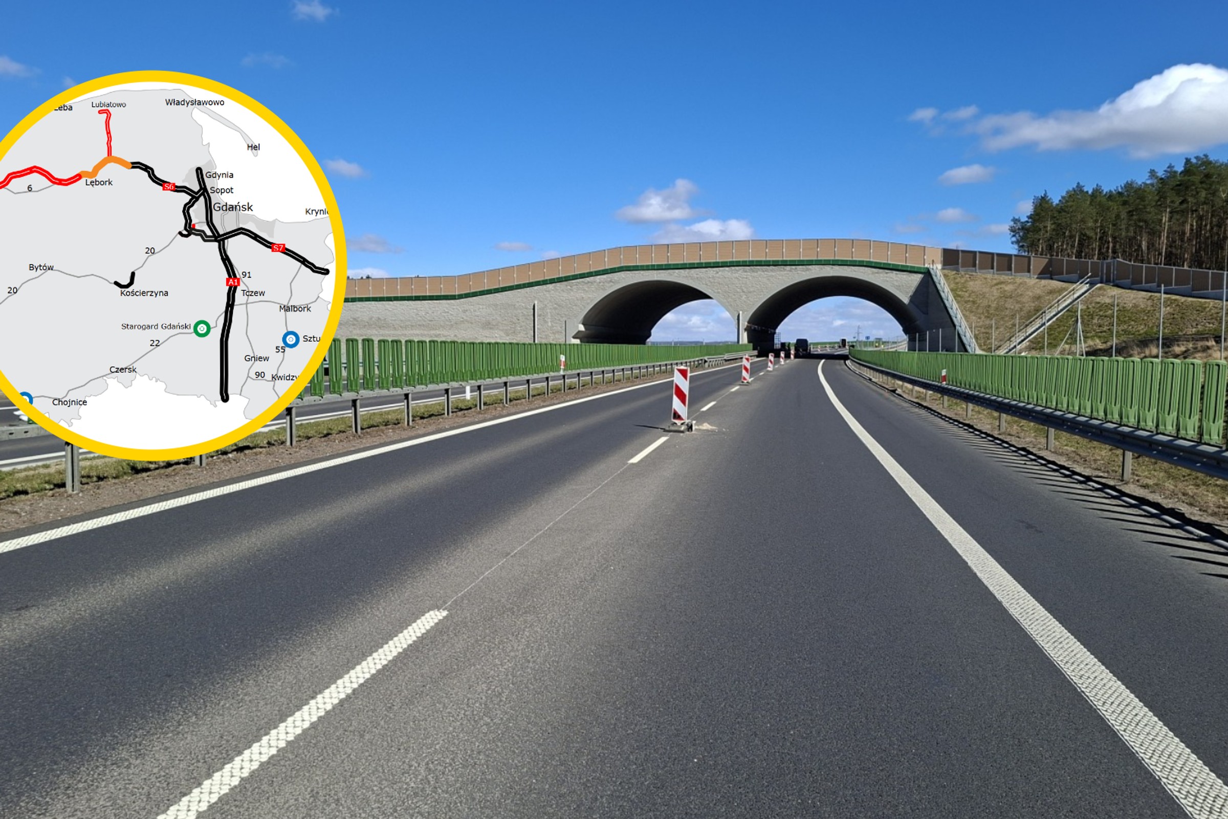 Nowy odcinek S6 na Pomorzu jeszcze przed majówką. 22 km nowej trasy dla kierowców