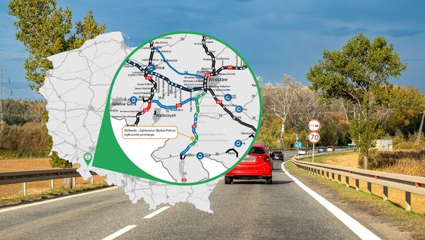 Trasa S8 będzie dłuższa. Między Wrocławiem a Kłodzkiem powstaną nowe odcinki [MAPA]