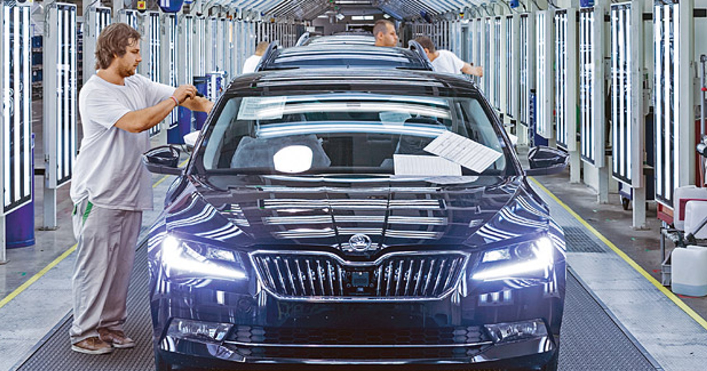 Skoda Superb - produkcja w Kvasinach