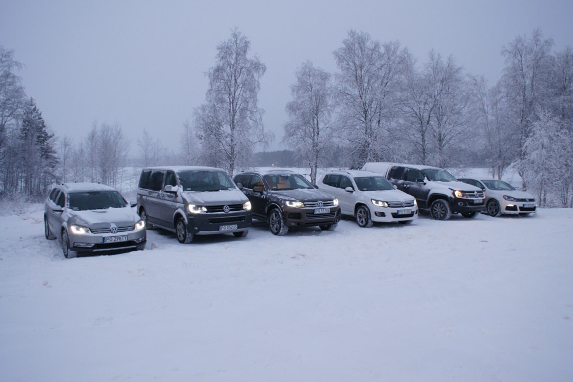 Volkswageny z napędem 4motion zdobywają Nordkapp