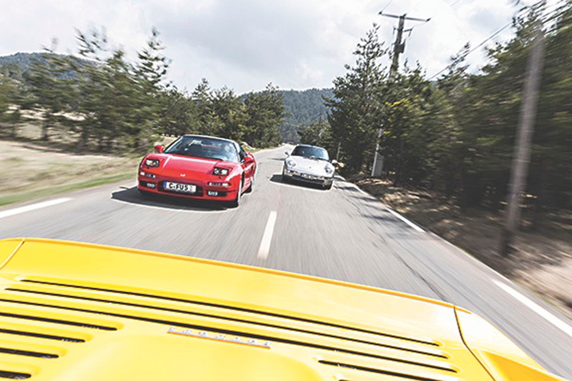 Auta marzeń z lat 90. - Honda NSX kontra Ferrari F355 GTS i Porsche 911 Targa