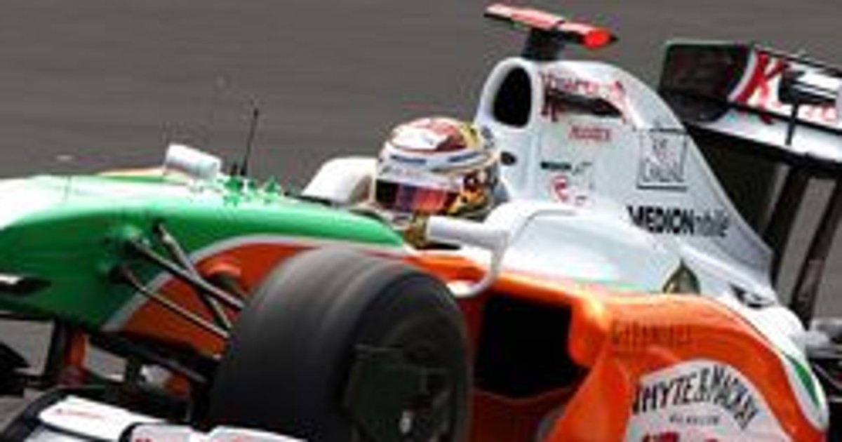 Grand Prix Włoch 2009: Sutil najszybszy, Kubica 5. (II. trening)
