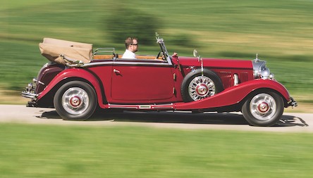 Mercedes 500 K Cabriolet B – auto nie tylko filmowych gwiazd