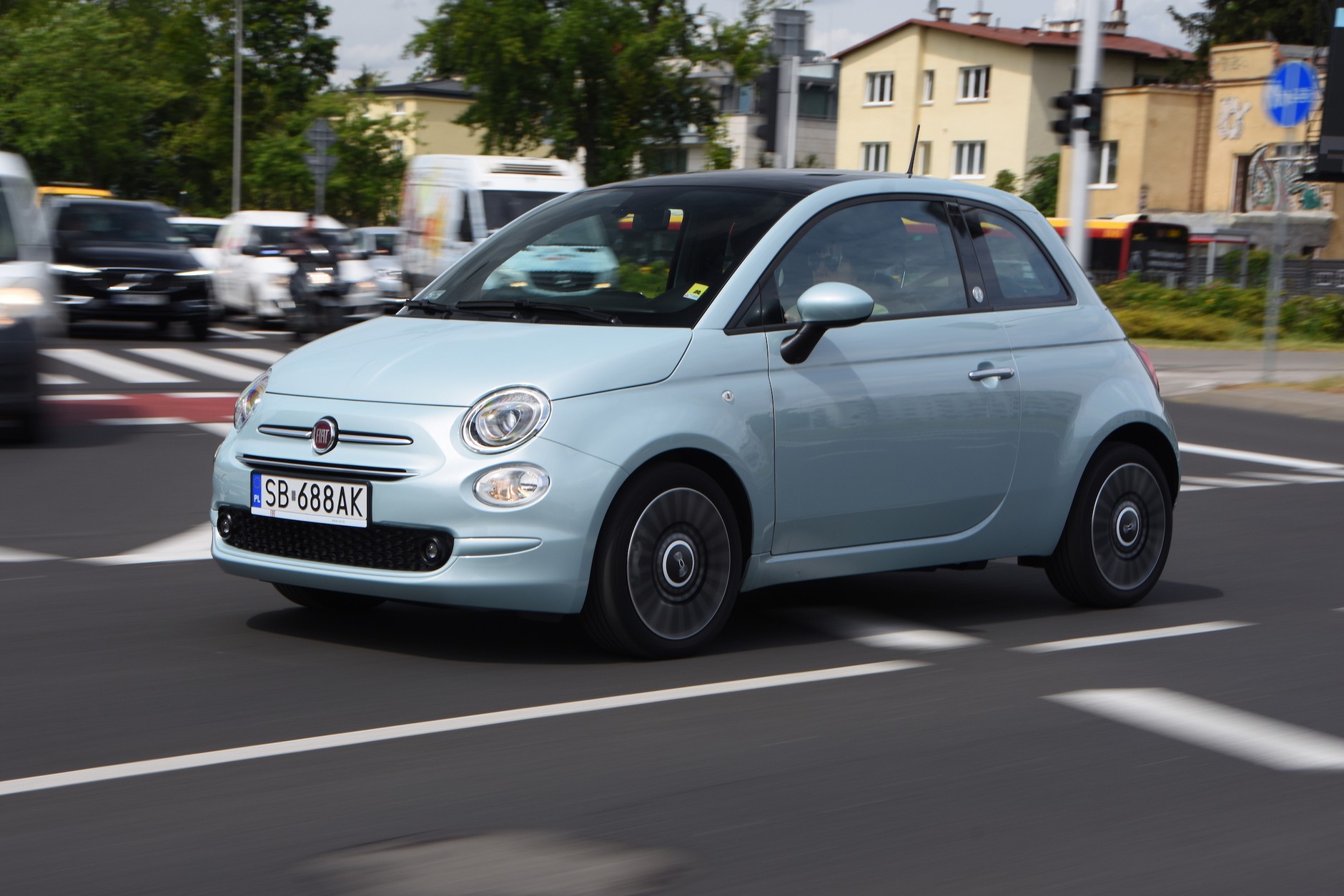 1. Fiat 500 (debiut: lipiec 2007 r.)