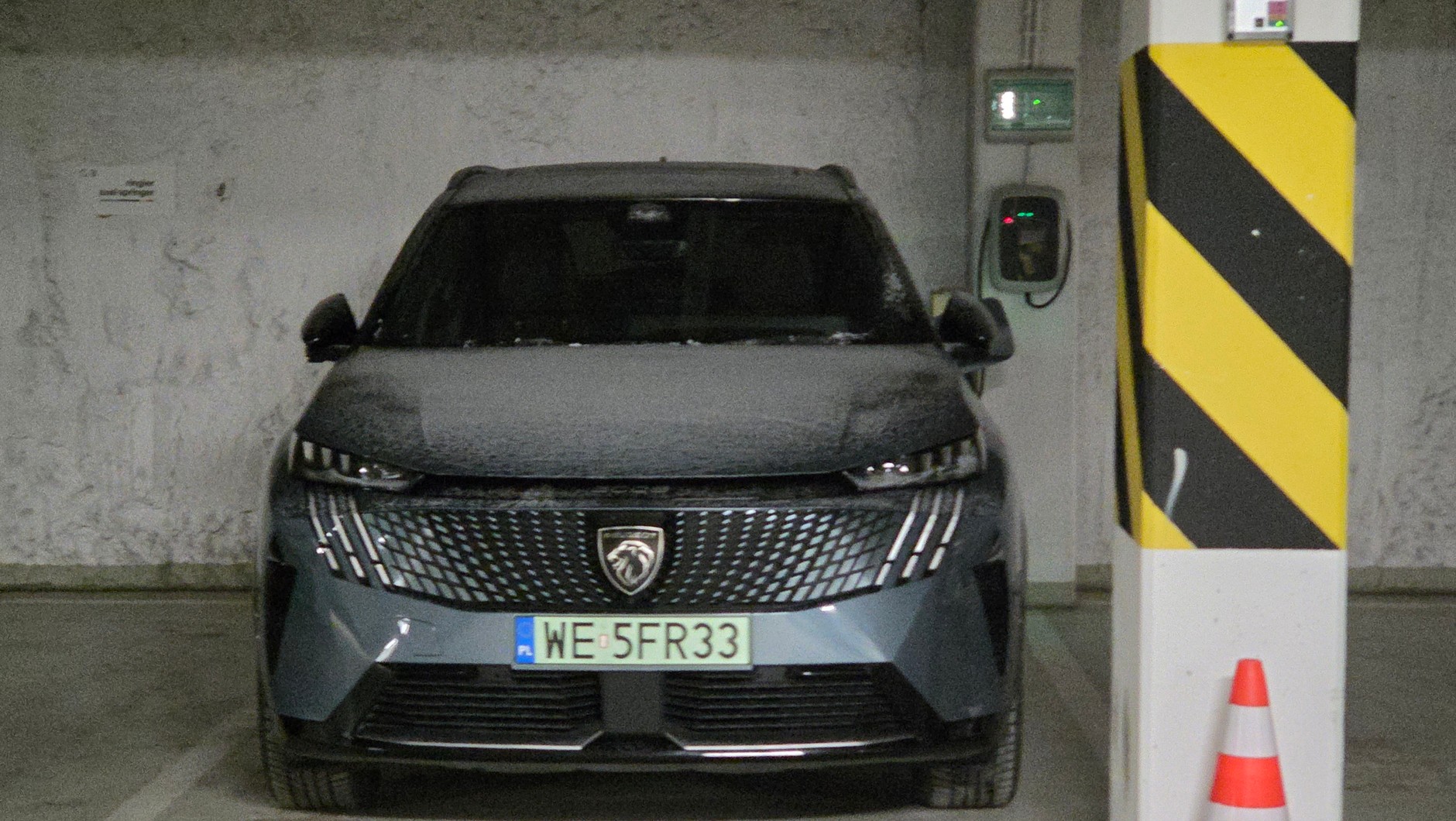 Peugeot się doczekał. Ciepły garaż i gniazdko