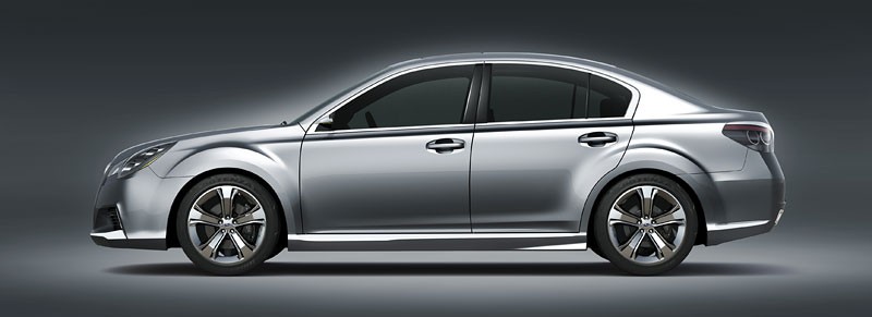 Detroit 2009: Subaru Legacy Concept – zapowiedź nowej generacji