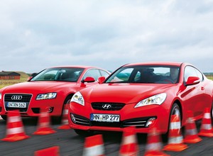 Audi A5 Coupe kontra Hyundai Genesis: ogniste wyścigówki na start!