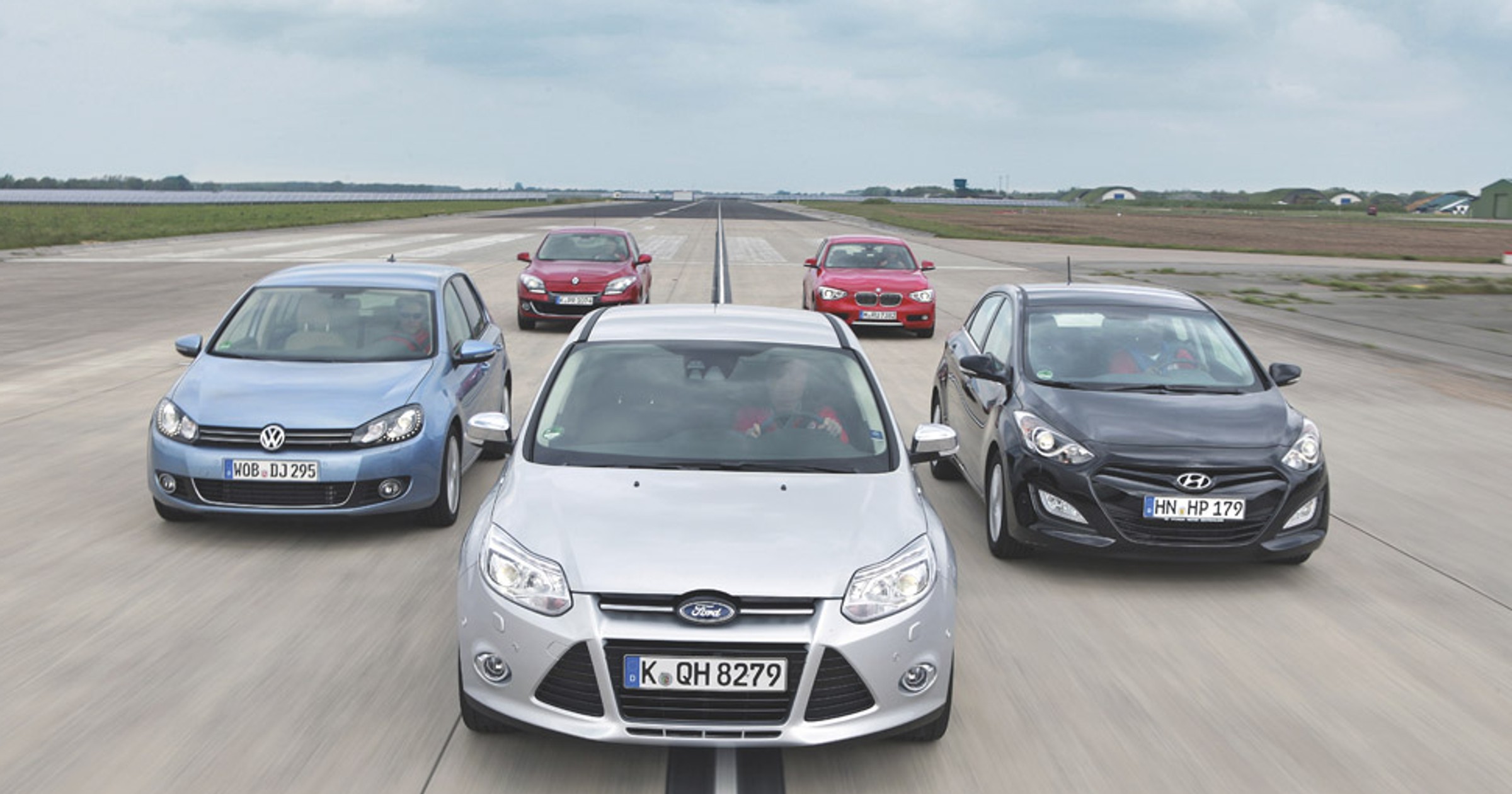 Golf kontra Renault Megane, BMW 116i, Hyundai i30 i Ford Focus: czy Volkswagen nadal jest niepokonany
